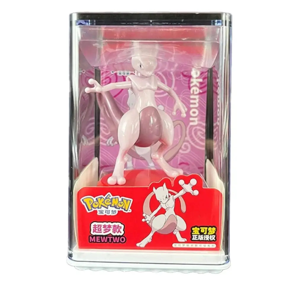 Mewtwo Pokémon Anime Action Figure with Acrylic Display Case - TCG Vault