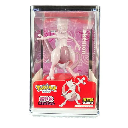 Mewtwo Pokémon Anime Action Figure with Acrylic Display Case - TCG Vault