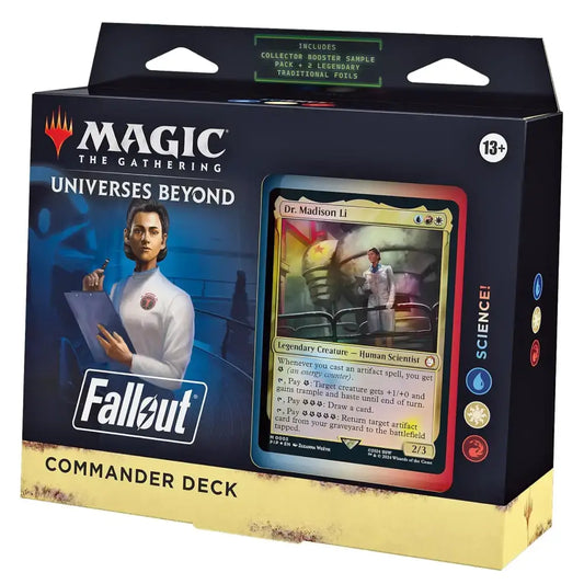 Magic The Gathering Fallout Commander Deck Science Sealed | MTG Fallout Deck India