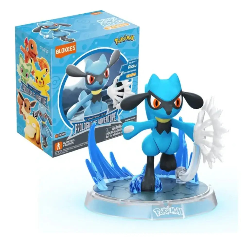 Blokees Pokémon Classic Edition Riolu Collectible Figure Size S
