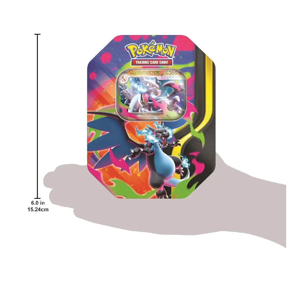 Pokémon TCG Mega Charizard ex Tin Collection Blue Edition | TCGCircle India