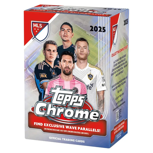 Topps Chrome MLS 2025 Factory Sealed Value Box | TCGCircle India