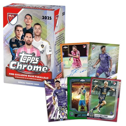 Topps Chrome MLS 2025 Factory Sealed Value Box | TCGCircle India