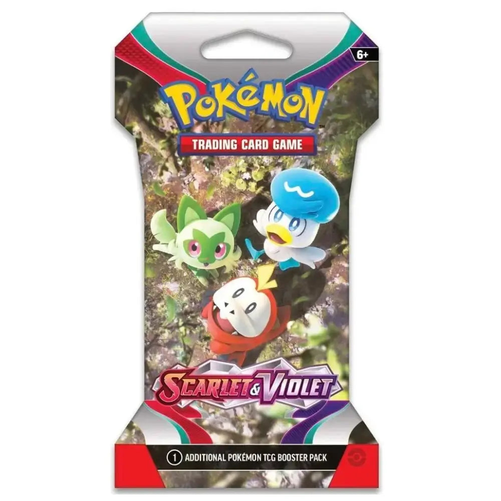 Pokémon TCG Scarlet & Violet Sleeved Booster Pack Sealed