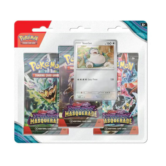 Pokémon TCG Scarlet & Violet Twilight Masquerade Three-Booster Blister