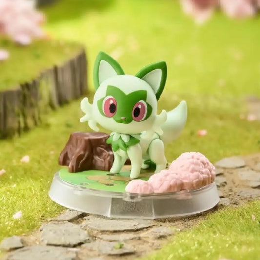 Sprigatito Blokees Pokémon Collectible Statue Figure Size S
