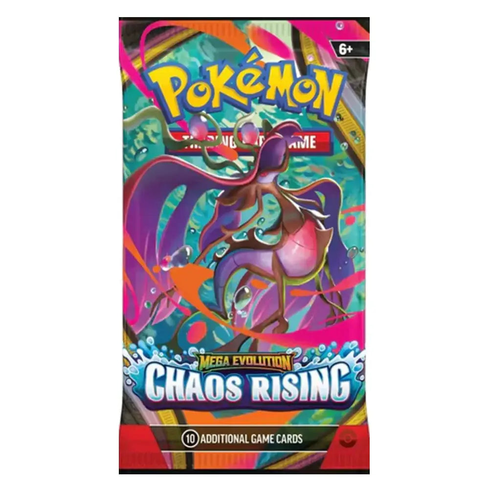 Pokémon Mega Evolution Chaos Rising Booster Pack Sealed | TCGCircle India