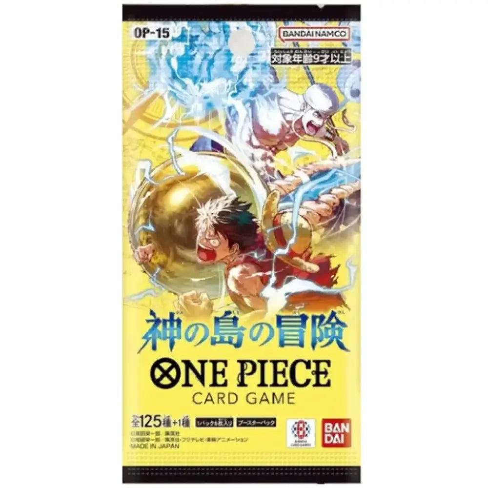 One Piece OP-15 Island of God Booster Pack - TCGVault