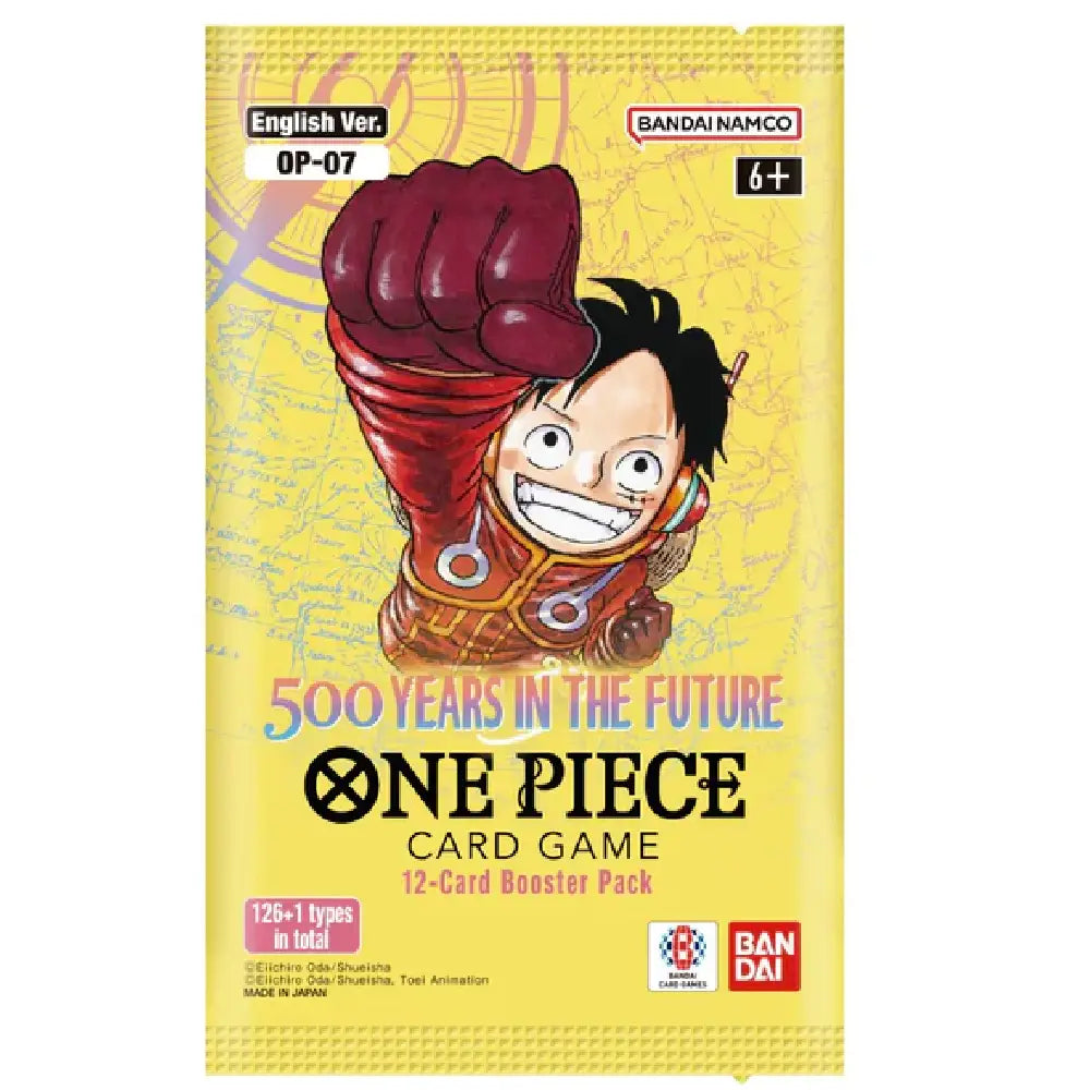 One Piece TCG OP-07 500 Years in the Future Booster Pack English - TCGVault