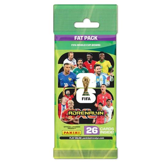 Designed for football fans and collectors, the pack delivers thrilling chase pulls, premium card designs, and nonstop excitement inspired by the FIFA World Cup 2026 tournament.