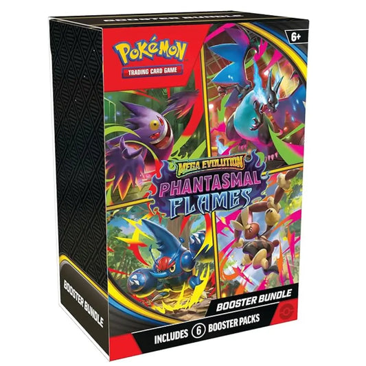 Mega Evolution Phantasmal Flames Booster Bundle 6 Packs English - TCGVault