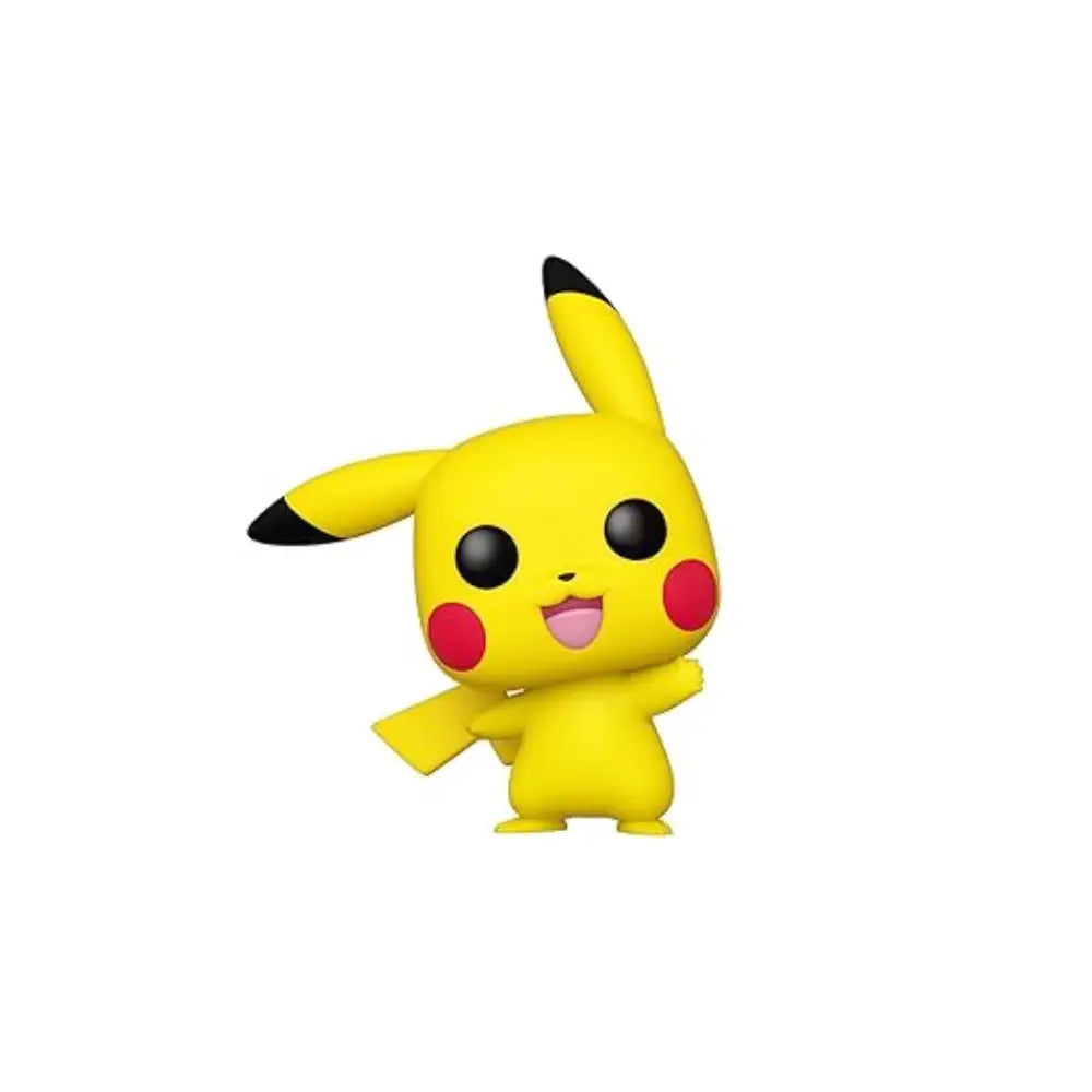 This is a Funko Pop! Games Pokémon Pikachu (Waving) #553 vinyl collectible figure at TCGVault