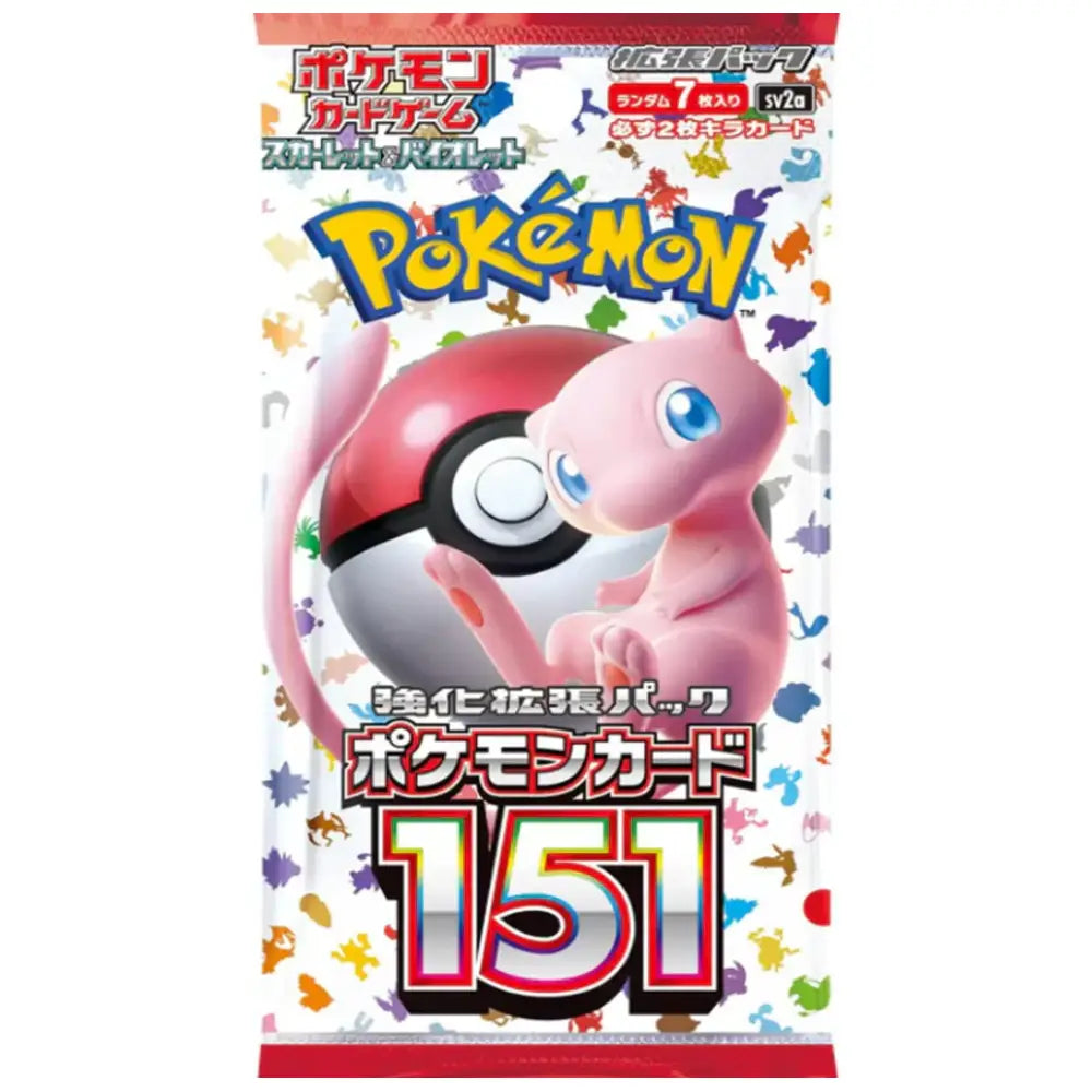 Pokémon 151 Scarlet & Violet Enhanced Expansion Booster Pack Japanese - TCGVault