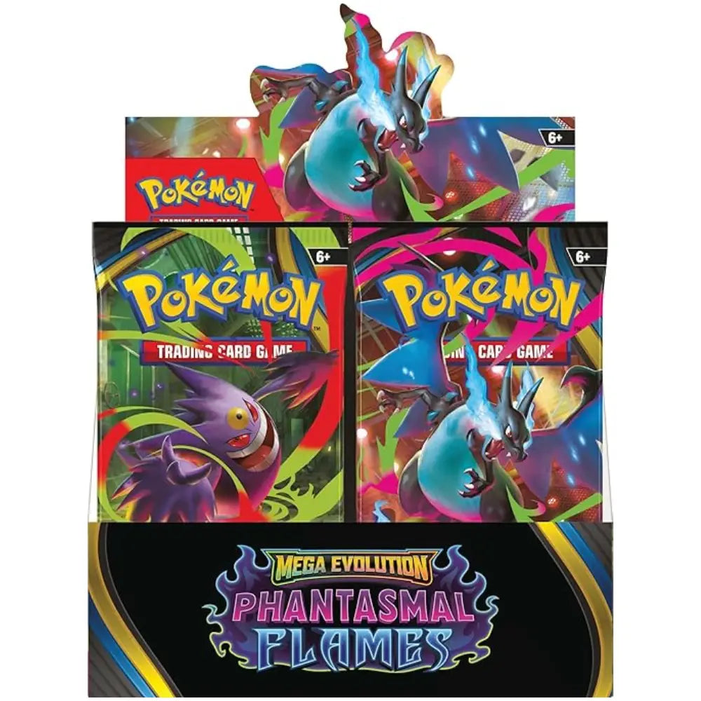 Pokémon Phantasmal Flames Mega Evolution Booster Display - TCGVault
