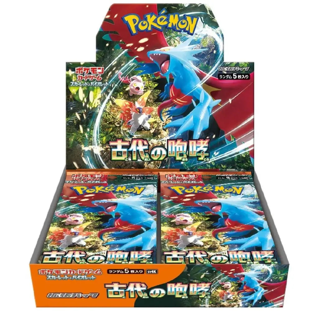 Pokémon Scarlet & Violet Ancient Roar Booster Box Japanese - TCGVault