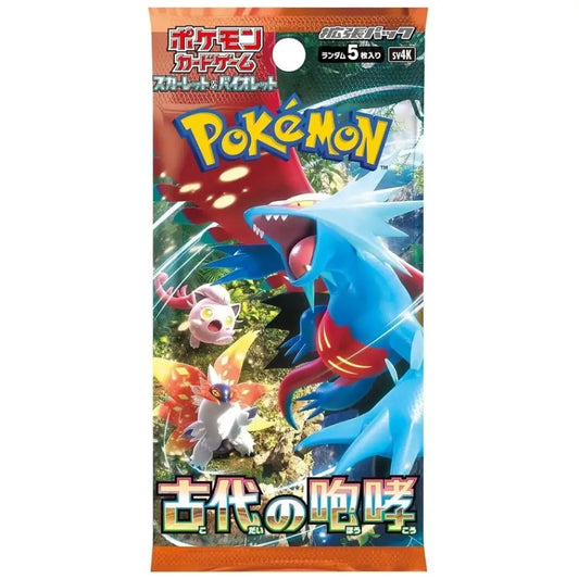 Pokémon Scarlet & Violet Ancient Roar Booster Box Japanese - TCGVault