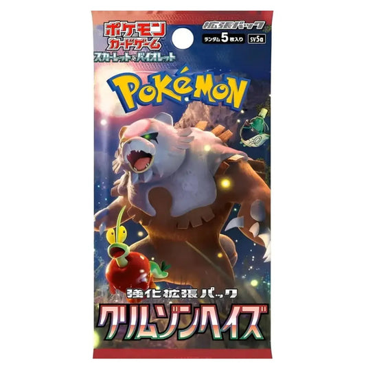 Pokémon Scarlet & Violet Crimson Haze Japanese Booster Pack