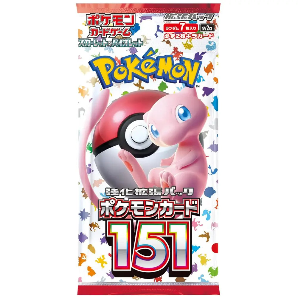 Pokémon Scarlet & Violet Pokémon 151 Expansion Box Japanese - TCGVault