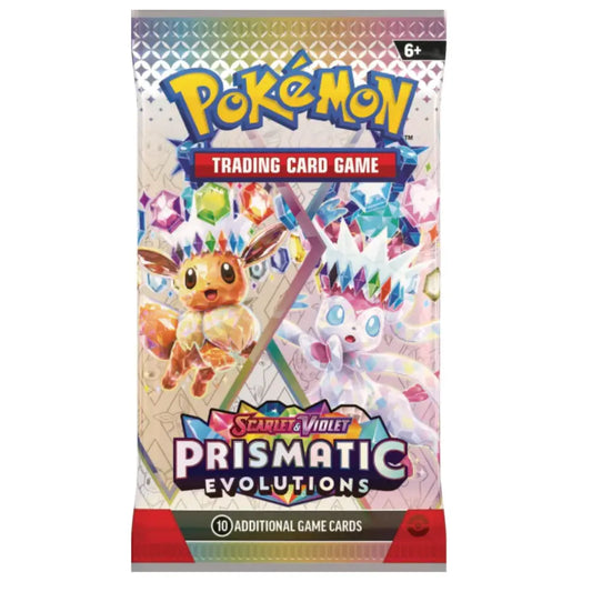 Pokémon Scarlet & Violet Prismatic Evolutions Assorted Booster Pack English - TCGVault