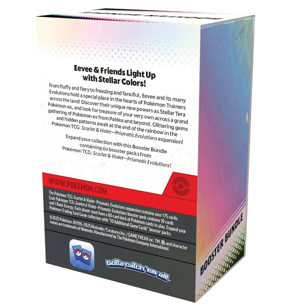 Pokémon Scarlet & Violet Prismatic Evolutions 6 Pack Bundle - TCGVault