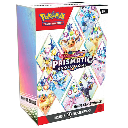 Pokémon Scarlet & Violet Prismatic Evolutions 6 Pack Bundle - TCGVault