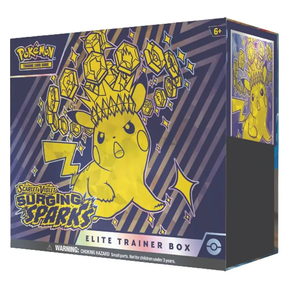 Pokémon Scarlet & Violet Surging Sparks Elite Trainer Box - TCGVault