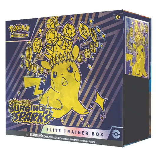 Pokémon Scarlet & Violet Surging Sparks Elite Trainer Box - TCGVault