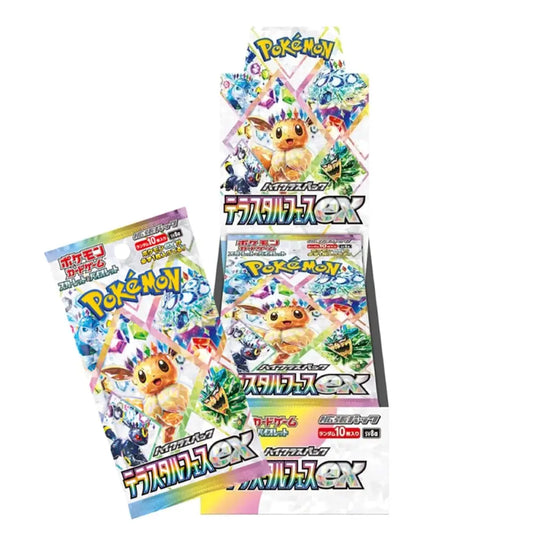 Pokémon Scarlet & Violet TeraStar Festival ex Booster Box Japanese - TCGVault