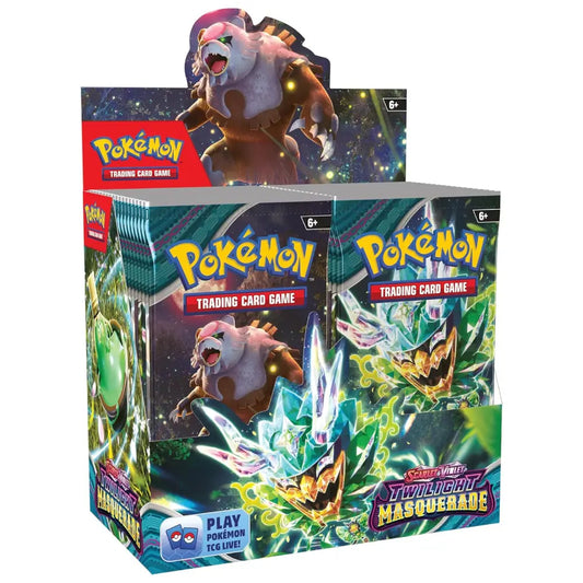 Pokémon Scarlet & Violet Twilight Masquerade Booster Box - TCGVault