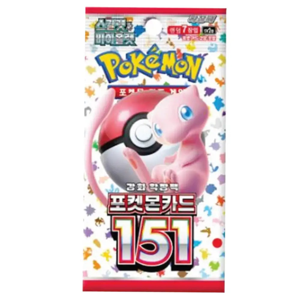 Pokémon TCG 151 Korean Booster Box 20 Packs - TCGVault