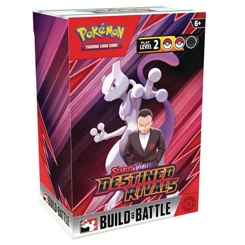 Pokémon TCG Destined Rivals Build & Battle Box 4 Packs - TCGVault