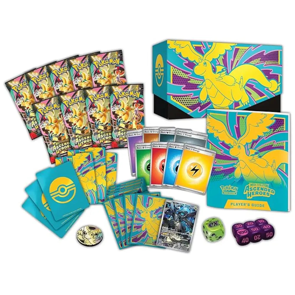 Pokémon TCG Mega Evolution Ascended Heroes Elite Trainer Box - TCGVault