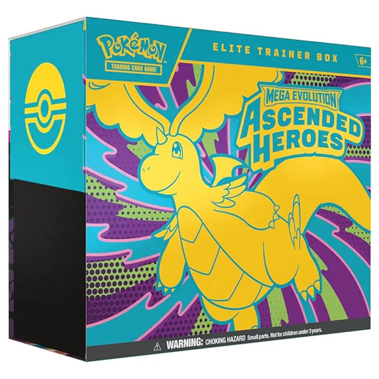 Pokémon TCG Mega Evolution Ascended Heroes Elite Trainer Box - TCGVault
