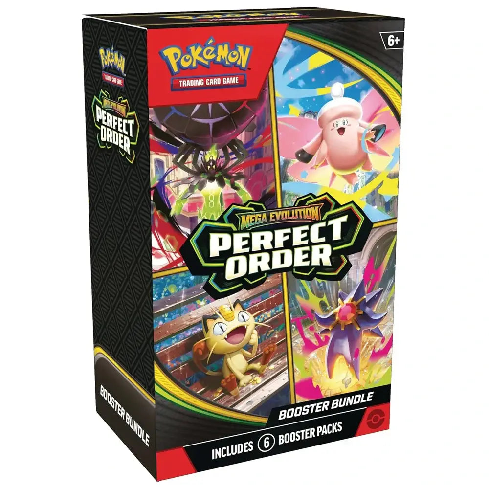 Pokémon TCG Mega Evolution Perfect Order Booster Bundle Japanese Cards Pack Sealed Trading Card Bundle - TCGVault