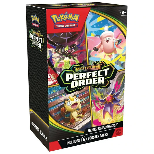 Pokémon TCG Mega Evolution Perfect Order Booster Bundle Japanese Cards Pack Sealed Trading Card Bundle - TCGVault