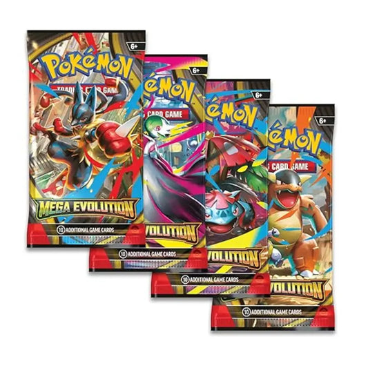 Pokémon TCG Mega Evolution Booster Bundle 6 Packs - TCGVault