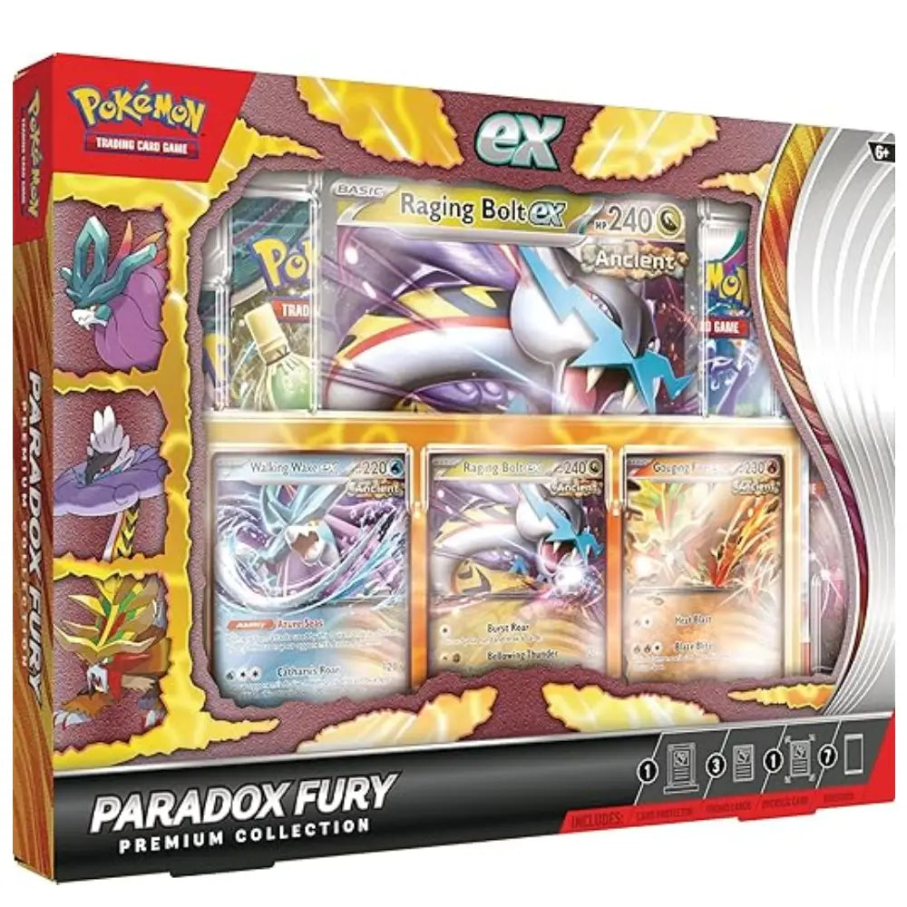 Pokémon TCG Paradox Fury Premium Collection Box - TCGVault