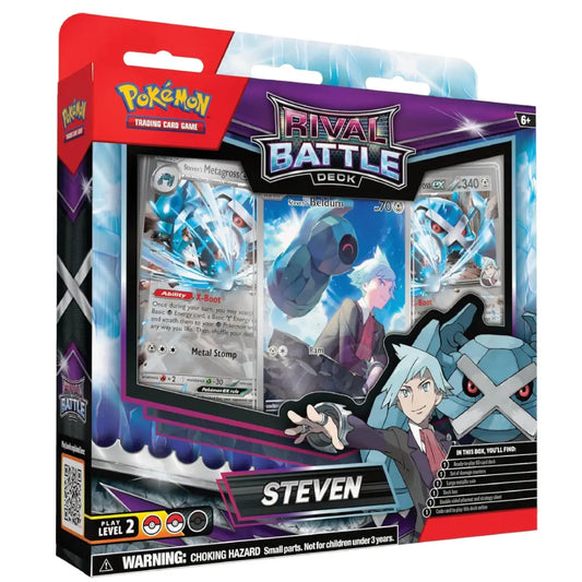 Pokémon TCG Rival Battle Deck Steven 60 Card Deck - TCGVault