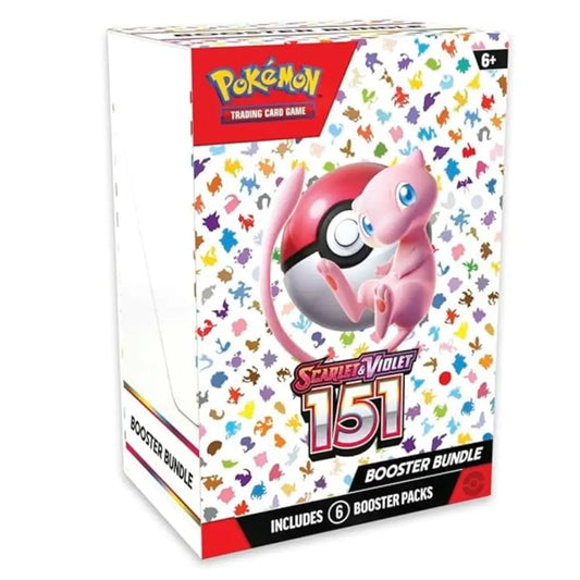 Pokémon TCG Scarlet & Violet 151 Booster Bundle 6 Packs 