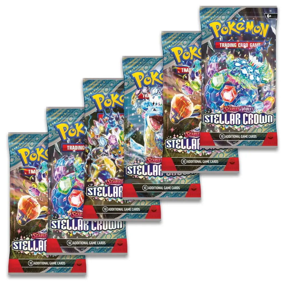 Pokémon TCG Stellar Crown Booster Bundle Scarlet & Violet - TCGVault