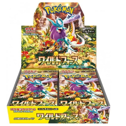 Pokémon TCG Wild Force SV5K Booster Pack Japanese - TCGVault