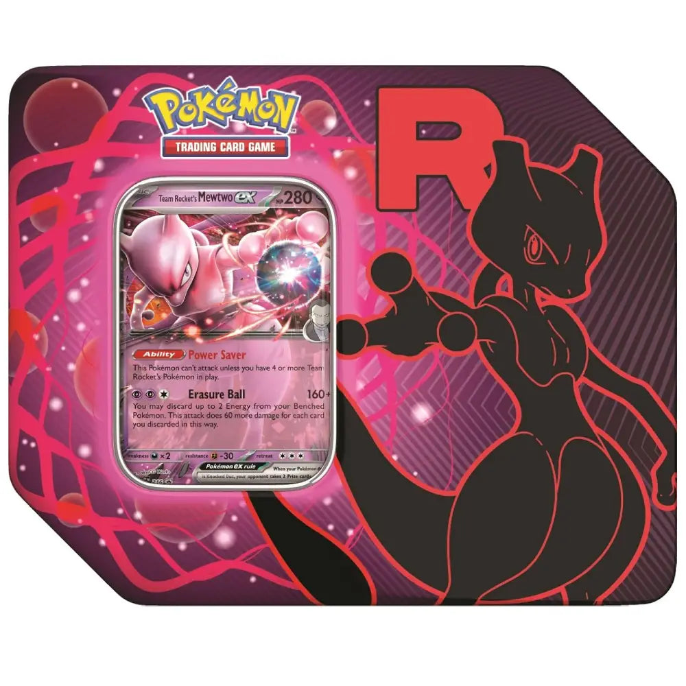 Pokémon Team Rocket Trading Card Game Tin - TCGVault