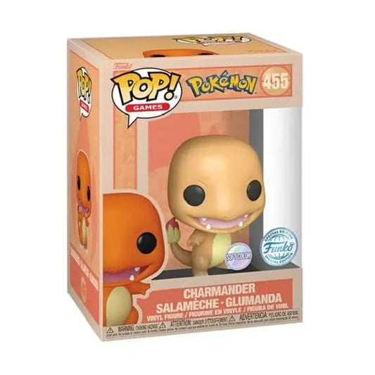 Charmander collectible figure, model number 455. 