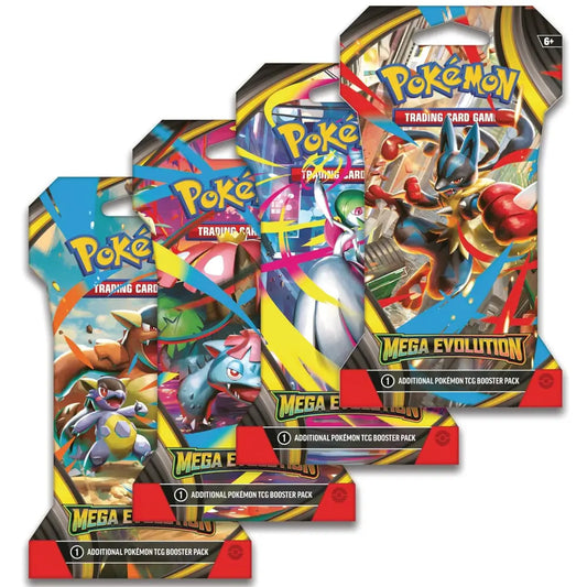 Pokemon Mega Evolution Sleeved Blister Pack - PokeTCG