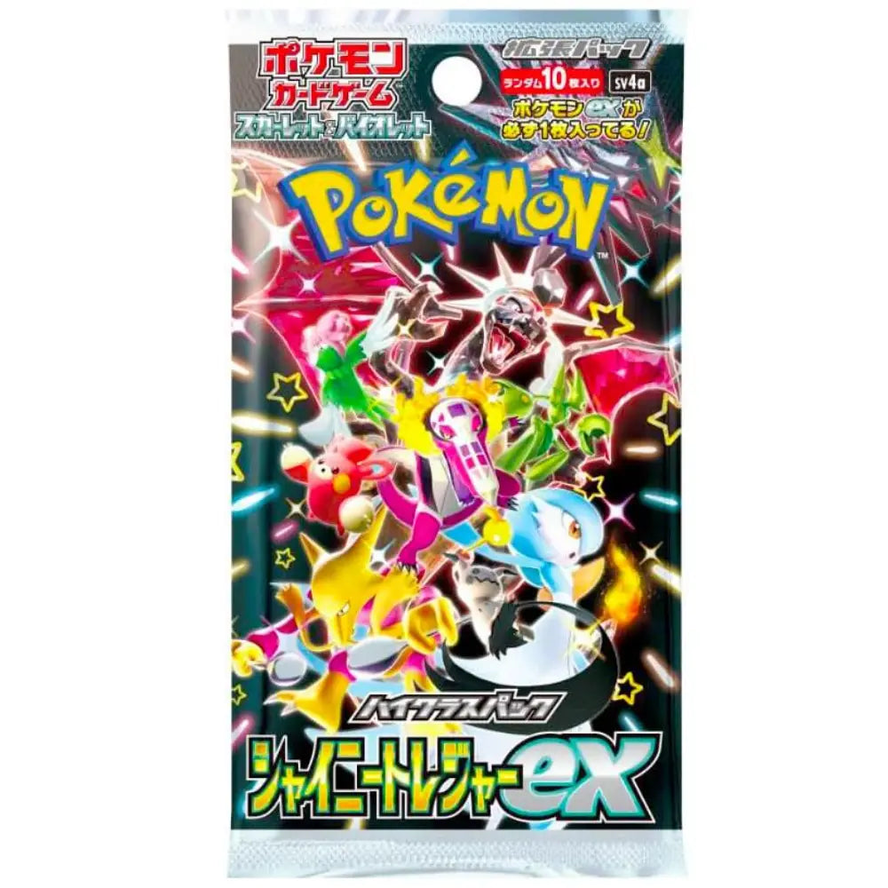 Pokemon Shiny Treasure ex Booster Box Japanese (10 Packs) - Poketcg