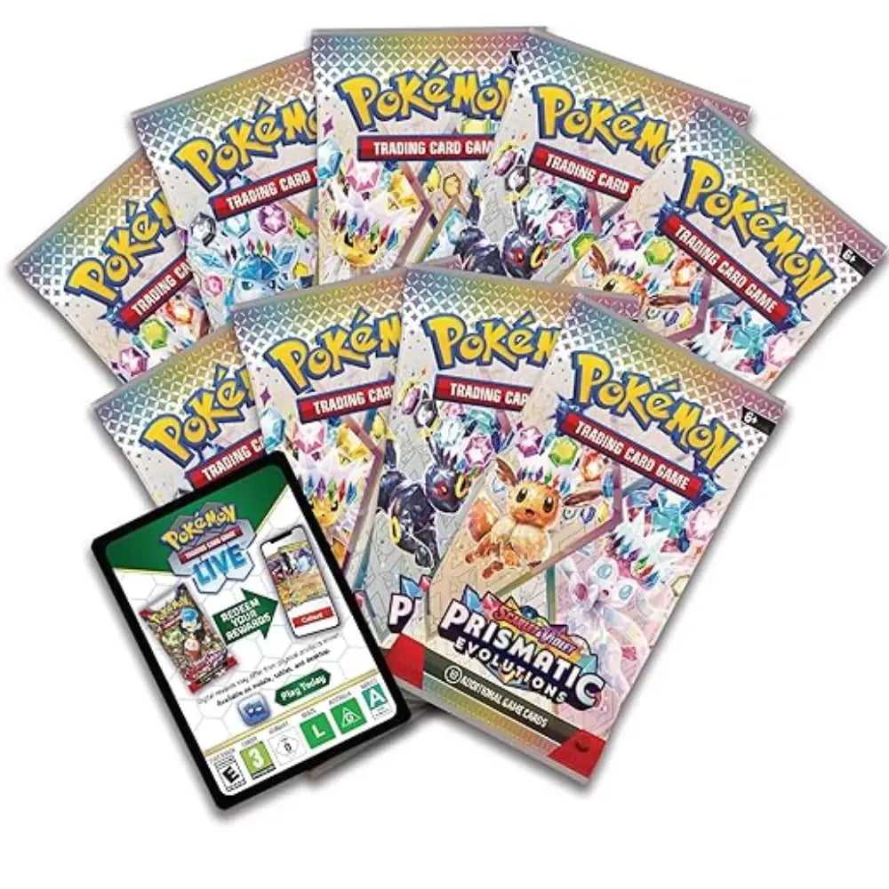 Pokémon TCG Scarlet & Violet Prismatic Evolutions Elite Trainer Box - TCGVault