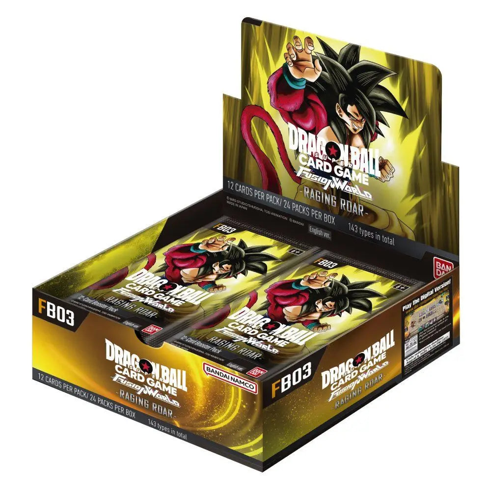 Dragon Ball Super Fusion World Raging Roar Booster Pack English Version - TCGVault