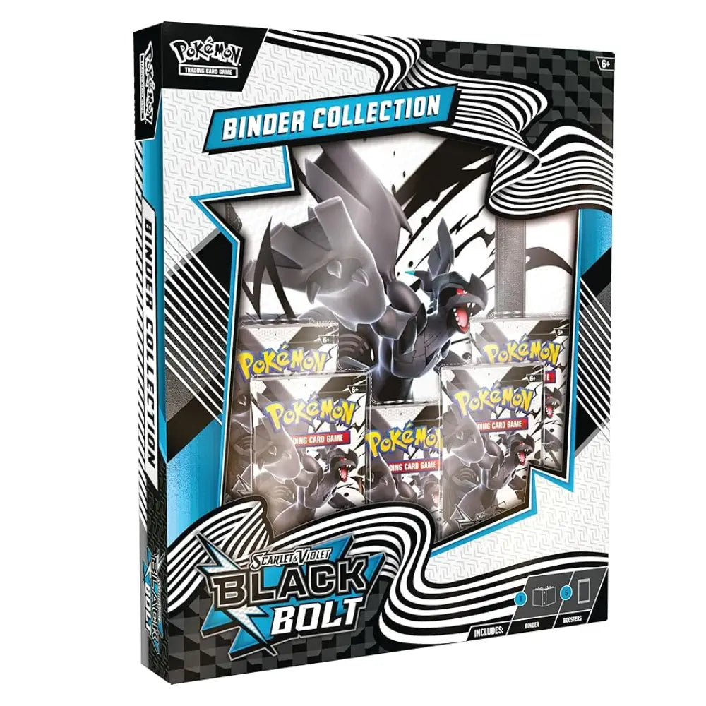 Pokémon Scarlet & Violet 10.5 Black Bolt Binder Collection - TCGVault