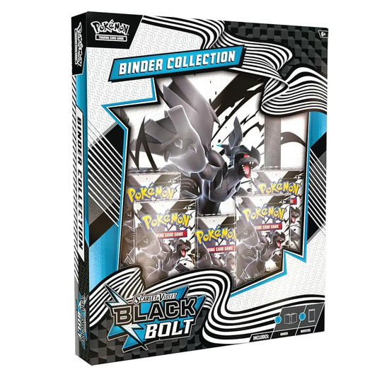 Pokémon Scarlet & Violet 10.5 Black Bolt Binder Collection - TCGVault