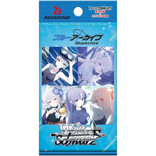 Weiss Schwarz Blue Archive Booster Pack Japanese Anime Cards Sealed TCG Pack - TCGVault